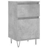 Sideboards 2 pcs Concrete Grey 40x35x70 cm Engineered Wood 831157