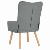 Armchair Light Grey 63 x 67 x 94 cm Fabric 42001824