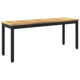 Garden Bench 108.5 x 35 x 45 cm Solid Acacia Wood Rectangular 901748