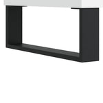 Highboard White 69.5x34x180 cm Engineered Wood 3189981