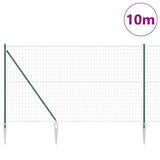 Welded Wire Fence with Spikes 10 x 1.6 m 3350618