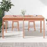 Garden Table 159.5x82.5x76 cm Solid Wood Douglas 823981
