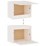 TV Cabinets 6 pcs White Solid Wood Pine 3100255
