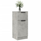 Sideboards 2 pcs Concrete Grey 30x30x70 cm Engineered Wood 811124