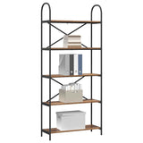 Bookshelf Old Wood 80 x 30 x 183 cm Engineered wood 879891