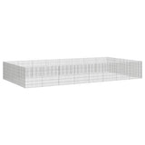 Free Range Animal Enclosure 24-Panel 54x60 cm Galvanised Iron 3321345