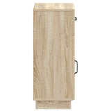 Bathroom Storage Cainet HOORN Sonoma Oak 30 x 31 x 77 cm 897267