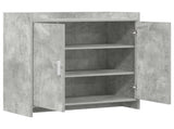 Sideboard Concrete Grey 72 x 36 x 80 cm Engineered Wood 8011094