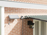 Retractable Awning Green and White 600 x 300 cm 3331698