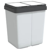 Dual Bin White 2x25 L 154981