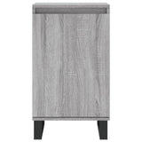 Sideboards 2 pcs Grey Sonoma 40x35x70 cm Engineered Wood 831081