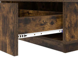 Coffee Table Smoked Oak 95 x 55 x 31 cm Engineered Wood 8000184