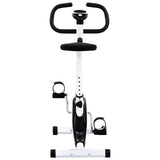 ZNTS Exercise Bike with Belt Resistance Black 92009