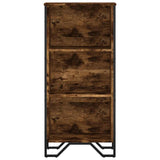 Bookcase Smoked Oak 50x31x106 cm Engineered Wood 848606