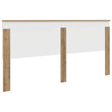 Headboard with Headboard Artisan Oak 200 cm Engineered wood 887724
