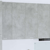 Hanging Cabinet Concrete Grey 80 x 31 x 100 cm Engineered Wood 884365