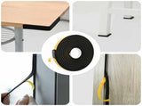 Self-adhesive Foam Tape 20 pcs Black 15mm x 5m CR Foam 42024072