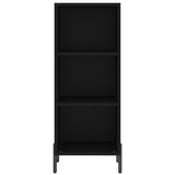 Sideboard Black 34.5x32.5x90 cm Engineered Wood 828741