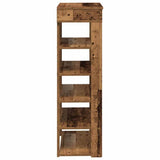 Shoe Rack Old Wood 60x30x98 cm Engineered Wood 859930