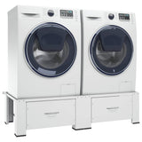 Washing machine pedestals White Steel 51195