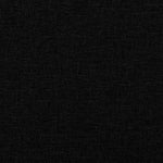 ZNTS Bed Frame without Mattress Black Double Fabric 3285039