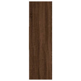 Book Cabinet Brown Oak 97.5x29.5x100 cm Engineered Wood 826380