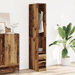 Wardrobe Old Wood 30x50x200 cm Engineered Wood 3307745