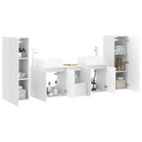 Bathroom Furniture Set 5 pcs White 33 x 34.5 x 100 cm 3405993