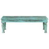 ZNTS Coffee Table 110x50x34 cm Solid Wood Reclaimed 350675