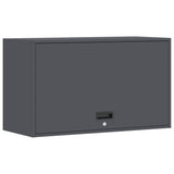 Wall Cabinet for Garage with Gas-lift Door Anthracite 883262