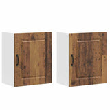 Kitchen Wall Cabinets 2 pcs Kalmar Old Wood Engineered Wood 853574