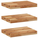 Floating Shelves 3 pcs 40x30x4 cm Oil Finished Solid Wood Acacia 3279605