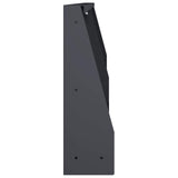 Retaining Wall 2 pcs 100 x 12 x 50 cm Steel Anthracite 8015152