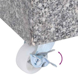 Umbrella Base Light Grey 45x25x8.3 cm Granite 313666