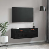 Wall-Mounted Cabinet Wall-mounted Black Oak 100 x 36.5 x 35 cm 879563