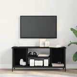 TV Cabinet Black Oak 102 x 35 x 45 cm Engineered Wood 873885