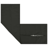 Cushion with Pillow HOUTEN 2 pcs Black Polyester 934430