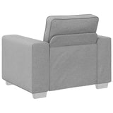 Sofa Cloud Grey 100 x 77 x 82 cm Fabric 4105215
