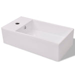 ZNTS Three Piece Bathroom Furniture and Basin Set Black 272227