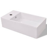 Three Piece Bathroom Furniture and Basin Set Beige 272228