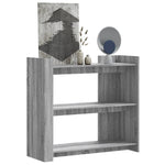 ZNTS Console Table Grey Sonoma 100x35x90 cm Engineered Wood 848477