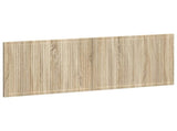 Wall-Mounted Headboard EDE Sonoma Oak Engineered Wood 896077
