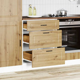 Kitchen Base Cabinet Porto Artisan Oak Engineered Wood 854268
