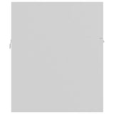 Sink Cabinet with Built-in Basin White Engineered Wood 3070838