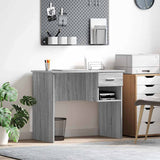 Desk with Drawer Grey Sonoma 90 x 49 x 75 cm Engineered Wood 869271
