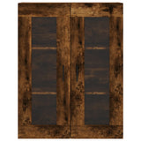 Highboard Smoked Oak 69,5x34x180 cm Engineered Wood 3198550