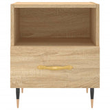 Bedside Cabinets 2 pcs Sonoma Oak 40x35x47.5 cm Engineered Wood 827395