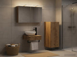 Bathroom Cabinet Set 4 pcs Artisan Oak Engineered Wood 3407366