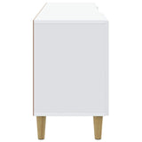 TV Cabinet White 150 x 31 x 50 cm Engineered Wood 894685