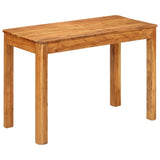 Dining Table 110x55x76 cm Solid Wood Acacia 356251